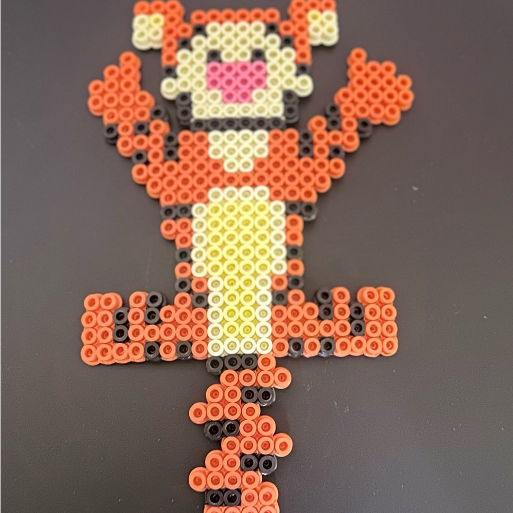 Tiger from Winnie the Pooh Perler beads magnet